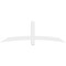 Ekena Millwork Bellingham Architectural Grade PVC Gable Bracket, 72"W x 24"H x 4"D x 4"F, 8/12 Pitch GBP072X24X0404BEL00 - alternate 3